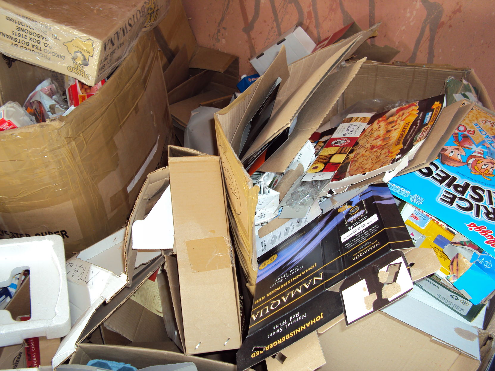 recycle cardboard